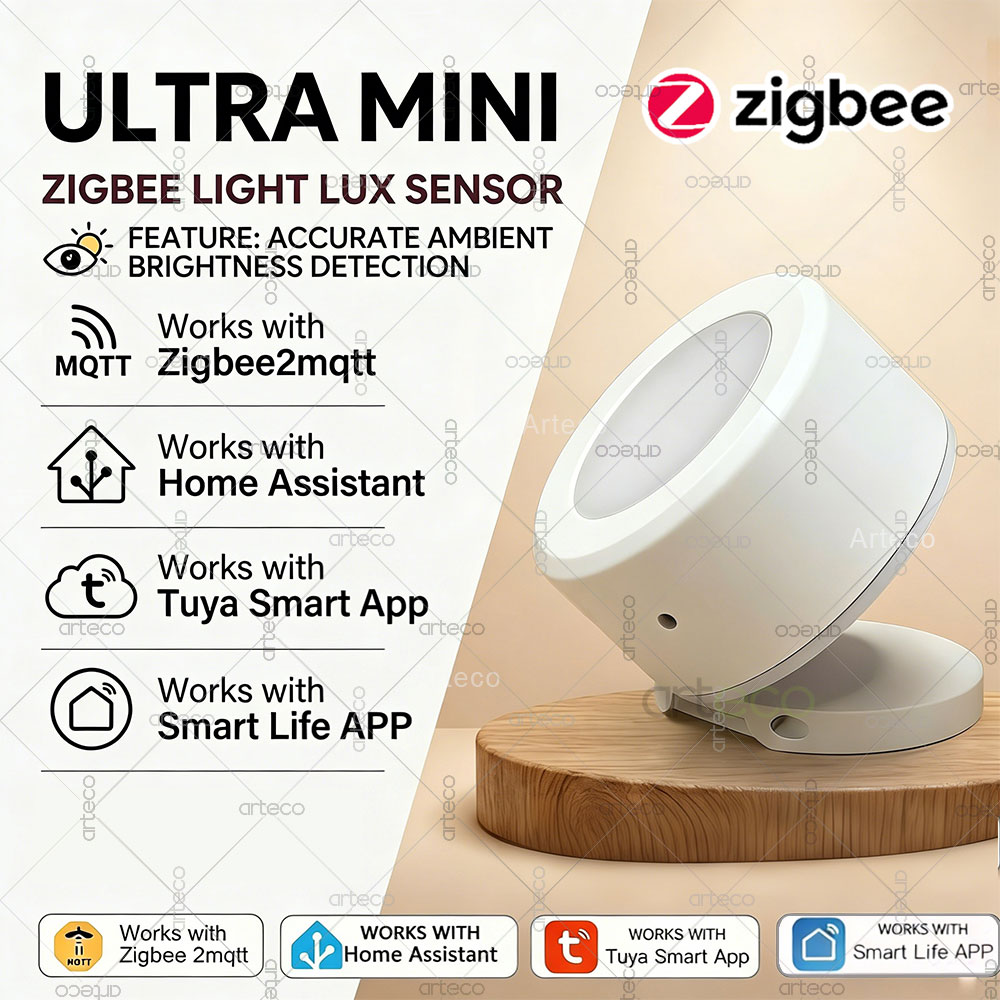 Home Automation Ideas - Ultra Mini Zigbee Light Sensor illuminance
