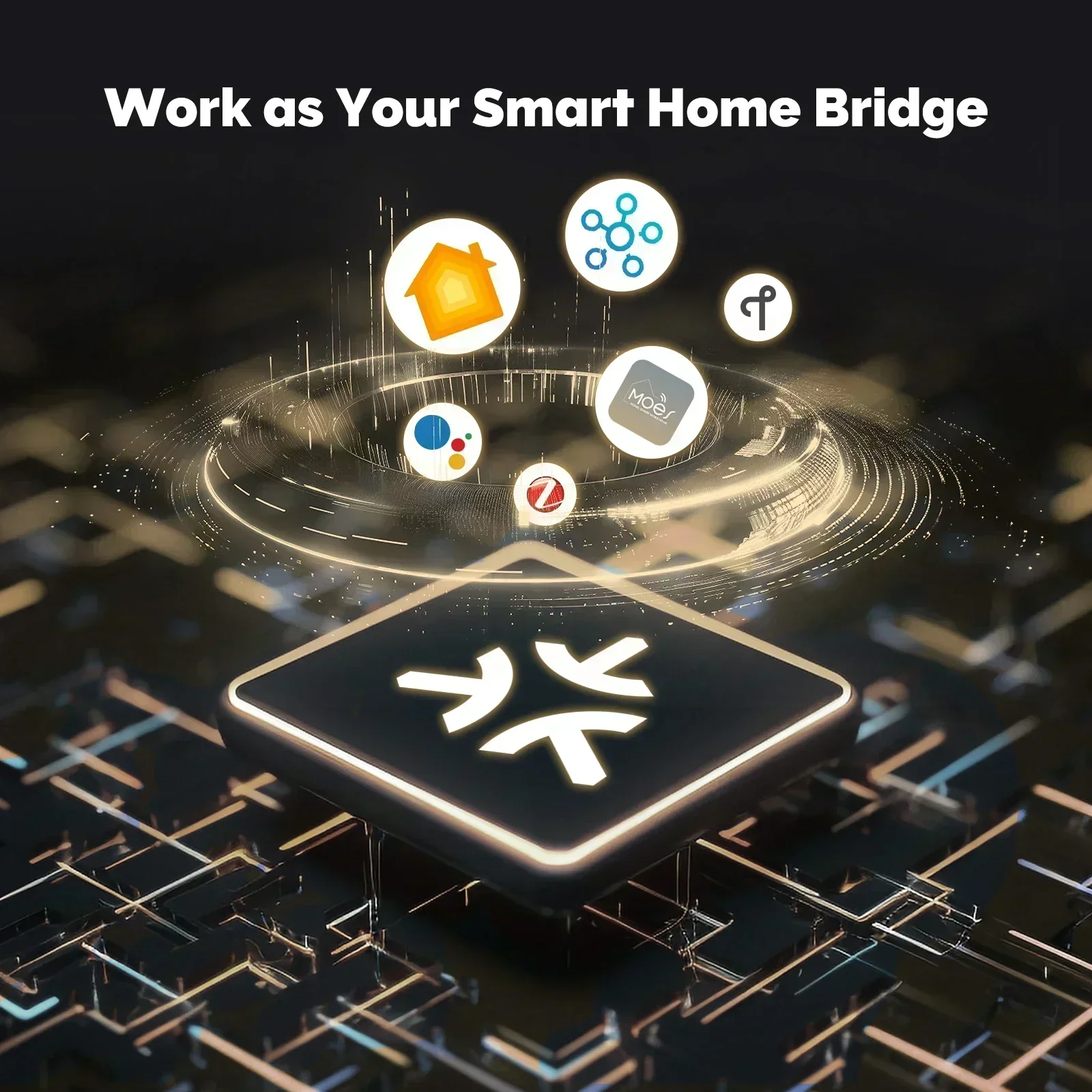 MOES Tuya Zigbee Matter Thread - đánh giá và giá Matter Hub Thread