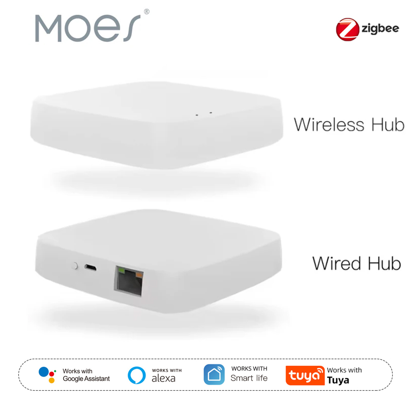 Moes Tuya ZigBee 3.0 Smart Gat - đánh giá và giá Matter Hub Thread