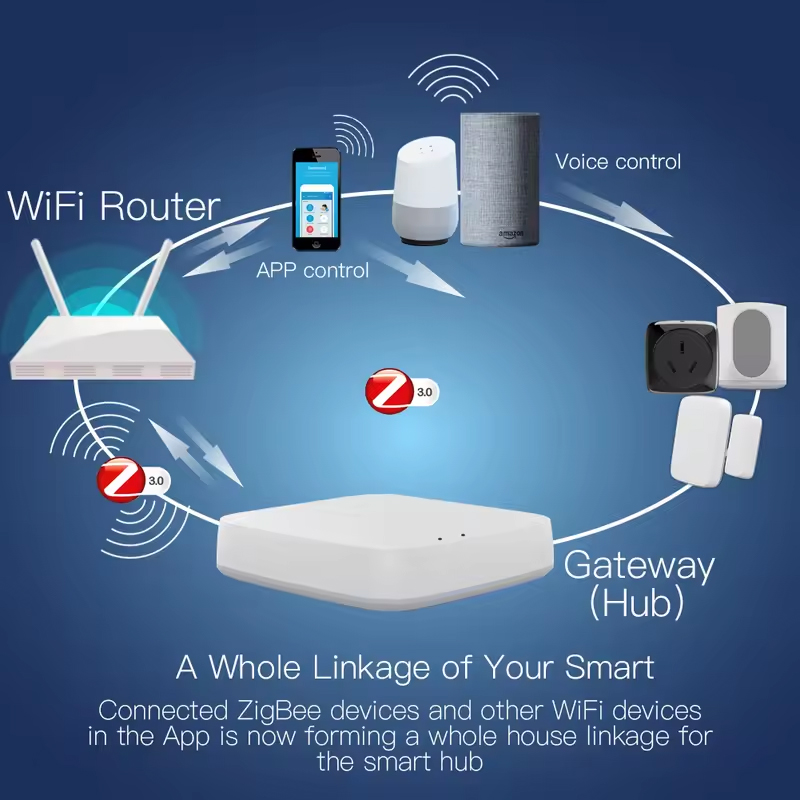 Moes Tuya ZigBee 3.0 Smart Gat - đánh giá và giá Matter Hub Thread