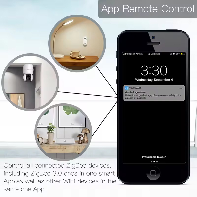 Moes Tuya ZigBee 3.0 Smart Gat - đánh giá và giá Matter Hub Thread