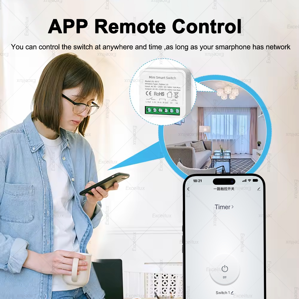 16A Zigbee 3.0 Mini Smart DIY  - đánh giá và giá Diy Home Automation Controller