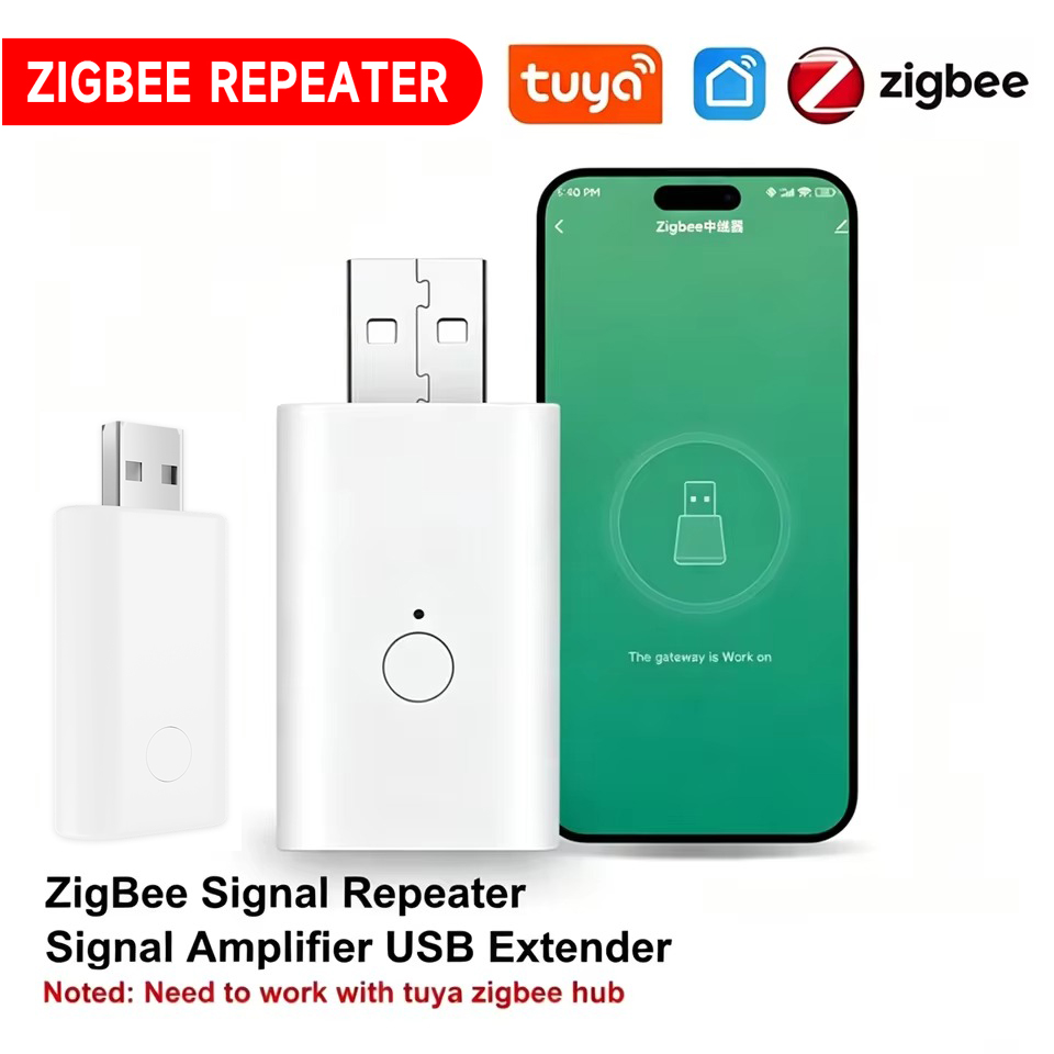Tuya ZigBee Signal Repeater US - đánh giá và giá Home Automation Ideas