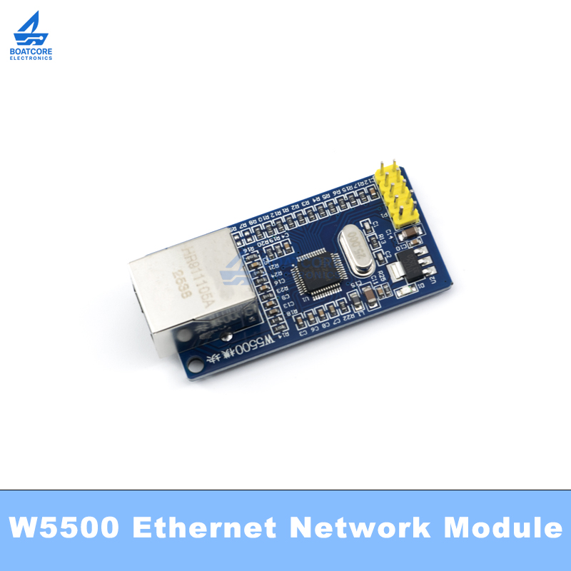 1PCS W5500 Chip New SPI to LAN - đánh giá và giá Ethernet Module W5500