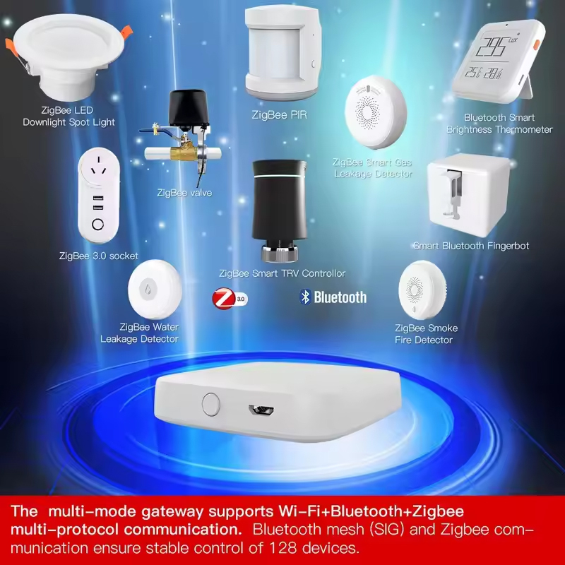 MOES Tuya ZigBee3.0 Smart Hub, - đánh giá và giá Matter Hub Thread