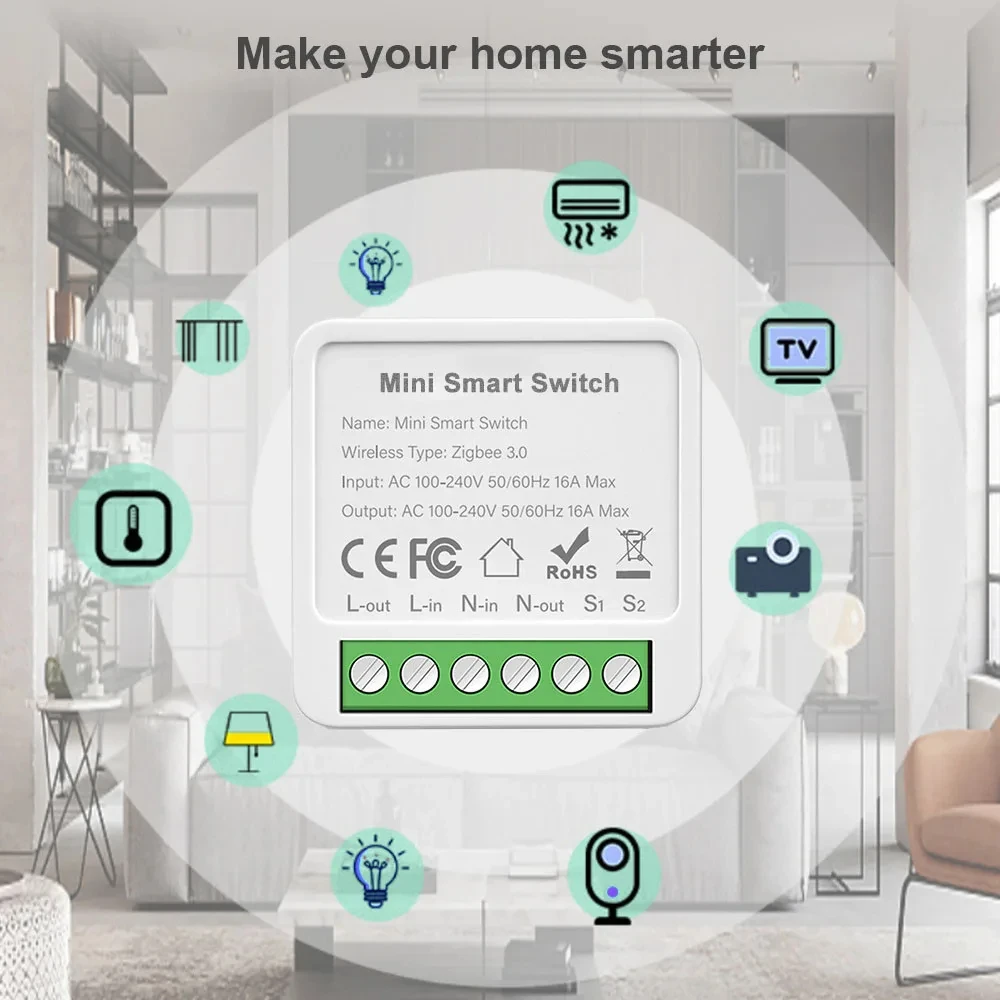 Mini WIFI Zigbee3.0 Smart Swit - đánh giá và giá Diy Home Automation Controller