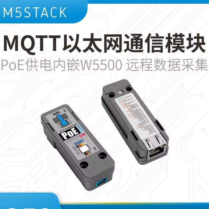 Official M5Stack Ethernet Comm - đánh giá và giá Ethernet Module W5500