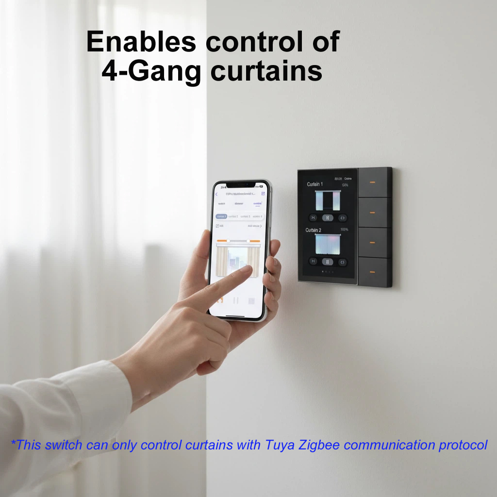 F3-pro Tuya Smart Panel ZigBee - đánh giá và giá Home Automation Ideas