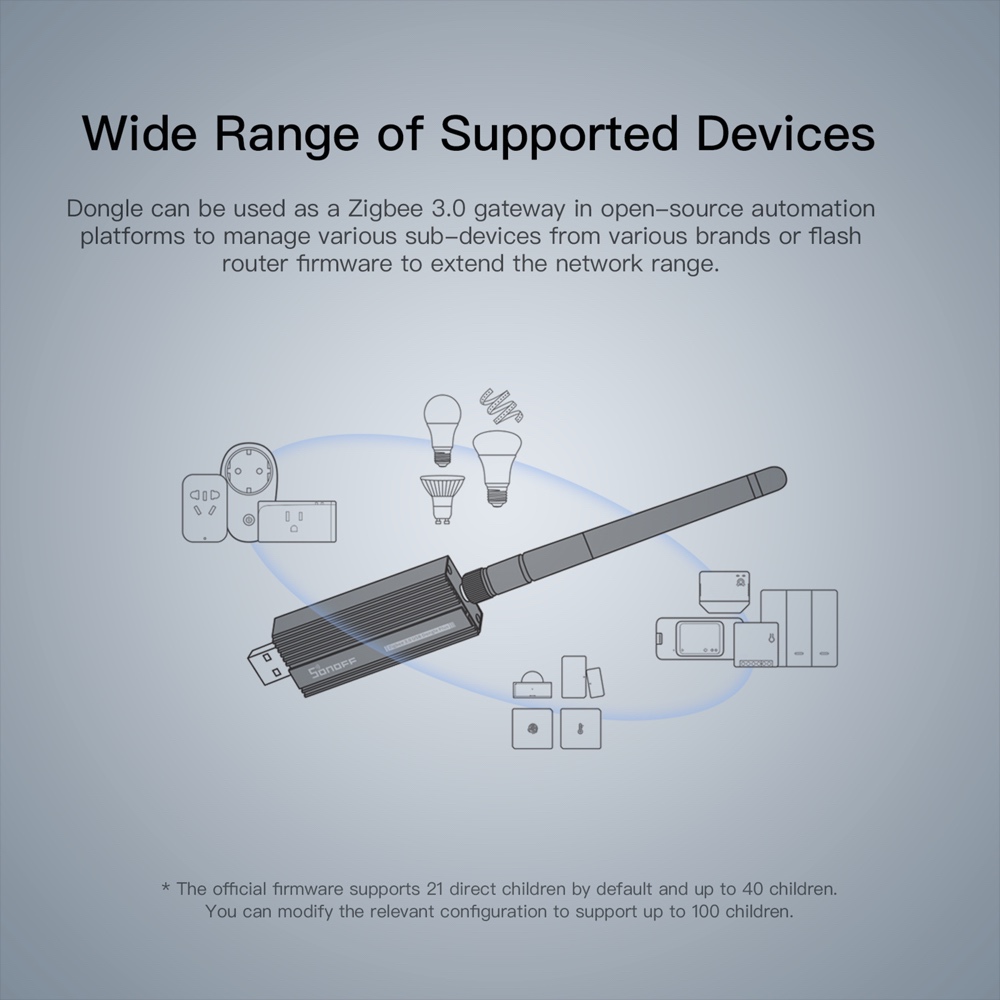 1/5 Chiếc SONOFF ZB Dongle-P Z - đánh giá và giá Matter Hub Thread