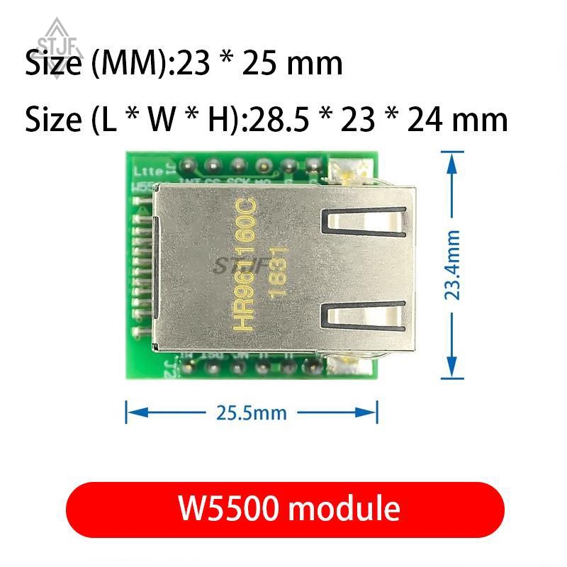 Elettronica intelligente USR-E - đánh giá và giá Ethernet Module W5500