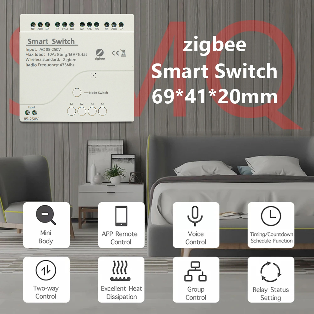 Zigbee Smart Switch Wifi Relay - đánh giá và giá Home Automation Ideas