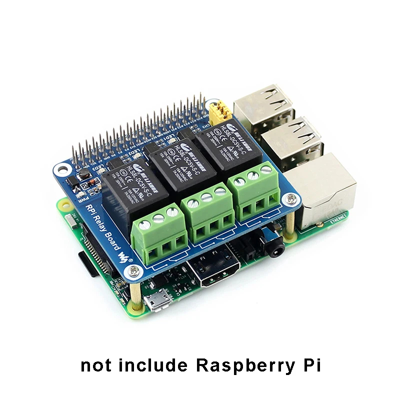 3 Channel Relay Expansion Boar - đánh giá và giá Home Automation Raspberry Pi
