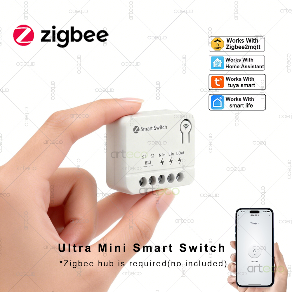 Zigbee Mini Breaker DIY Smart  - đánh giá và giá Diy Home Automation Controller